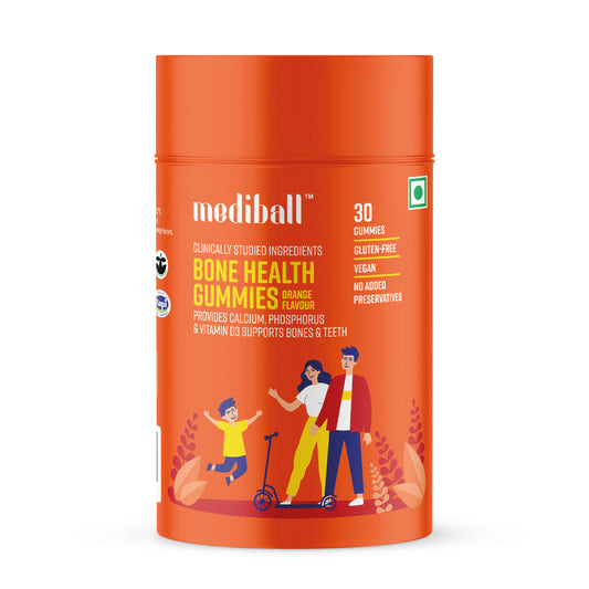 Mediball Bone Health Gummies | The Orange Essence Of Bone Vitality